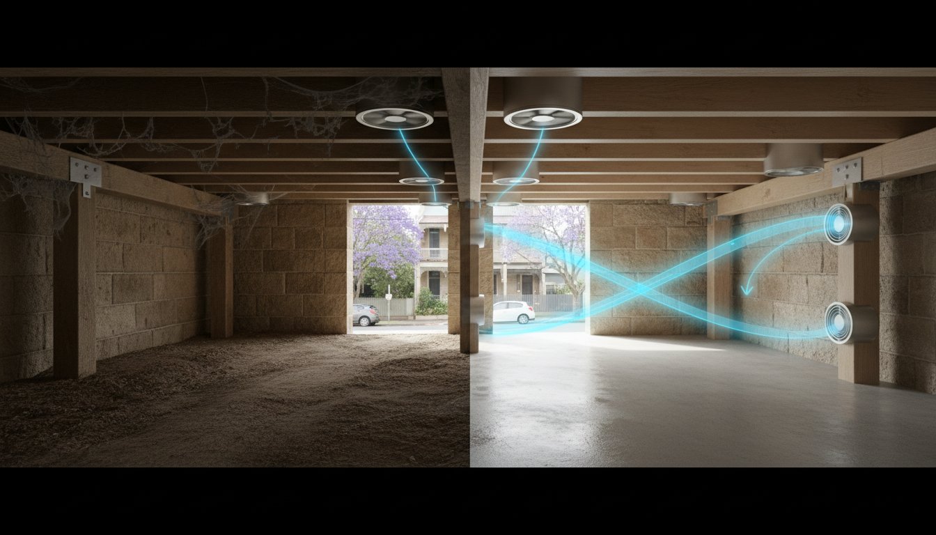 The Best Subfloor Ventilation System for Sydney Homes in 2026