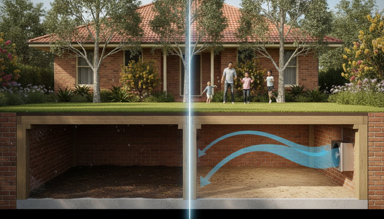 Best Way to Ventilate Under a House: A Complete Guide for Australian Homeowners (2026)