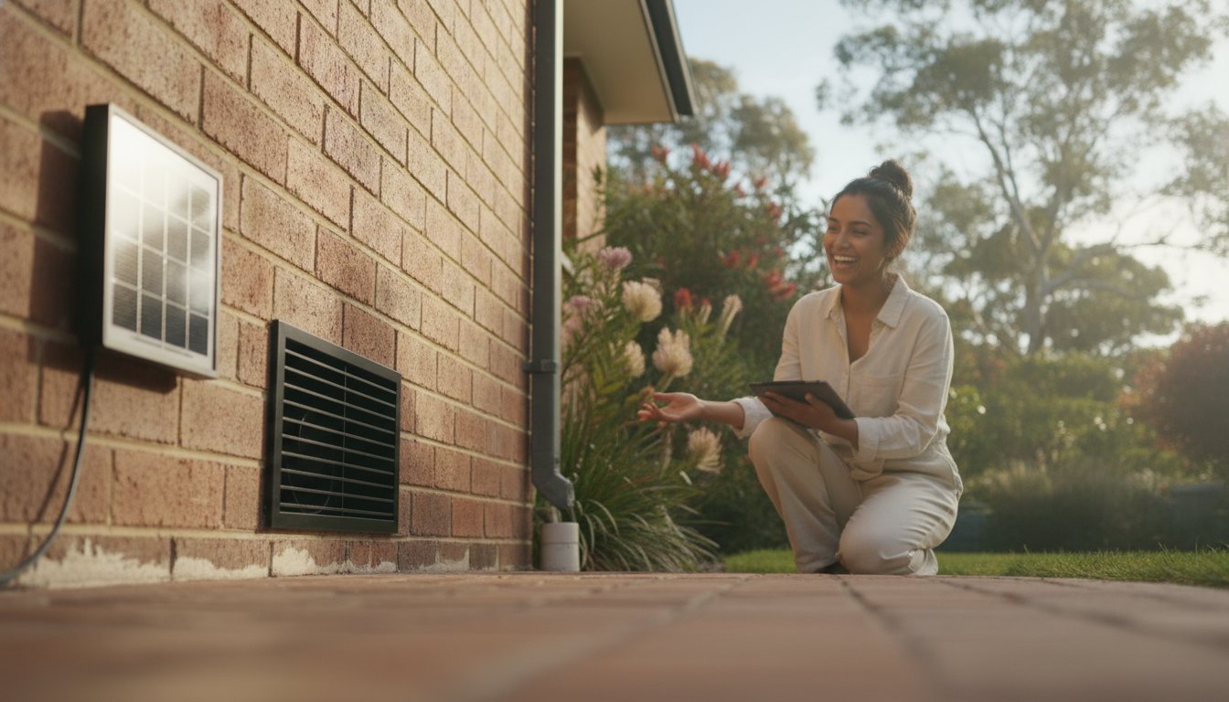 Solar Subfloor Fan Installation Sydney: The 2026 Homeowner’s Guide to Damp Control