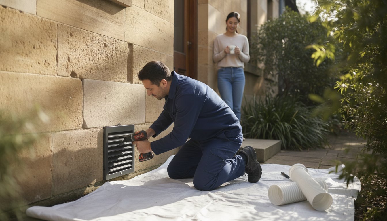 How Long to Install Subfloor Ventilation? A Sydney Homeowner’s 2026 Guide