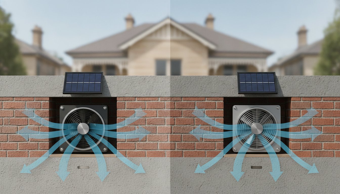 Solar vs Electric Subfloor Ventilation: Which is Best for Sydney Homes?