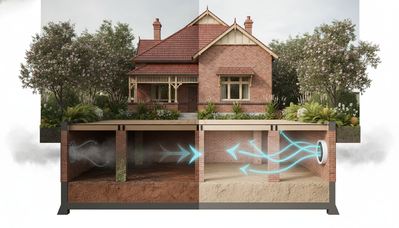 North Shore Subfloor Ventilation Experts: Damp & Mould Solutions 2026