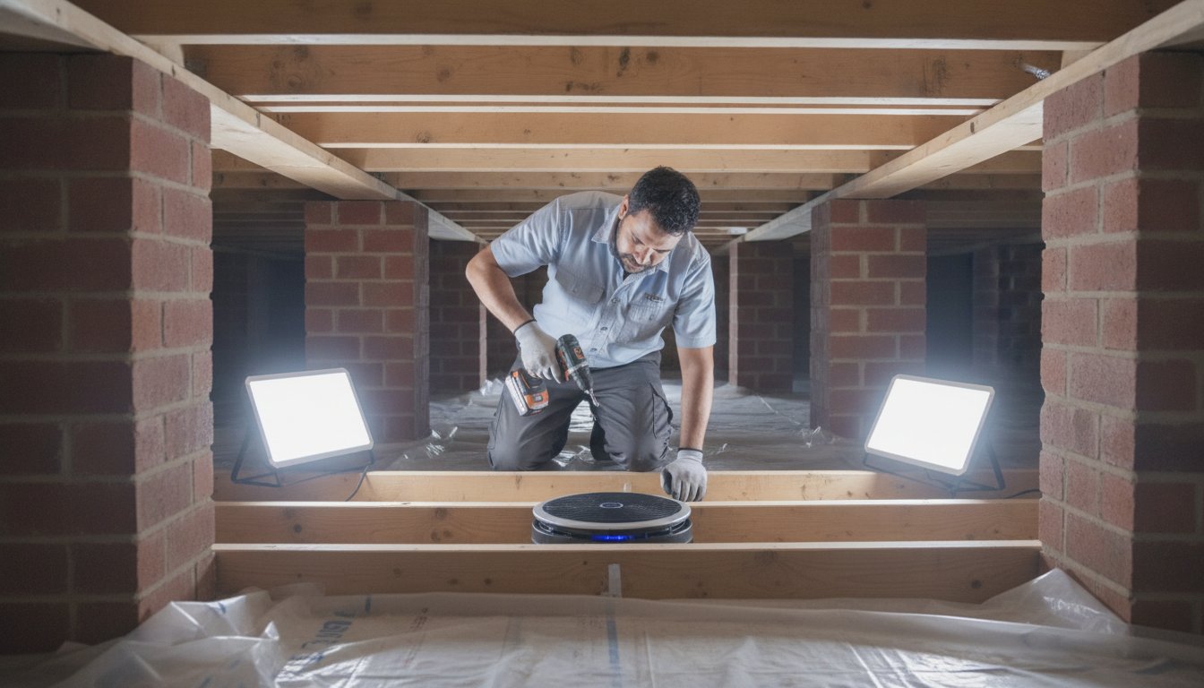 Subfloor Ventilation System Repair: Restoring Your Home’s Damp Protection