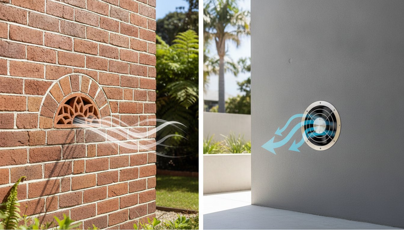 Mechanical vs Passive Subfloor Ventilation: The 2026 Sydney Homeowner’s Guide
