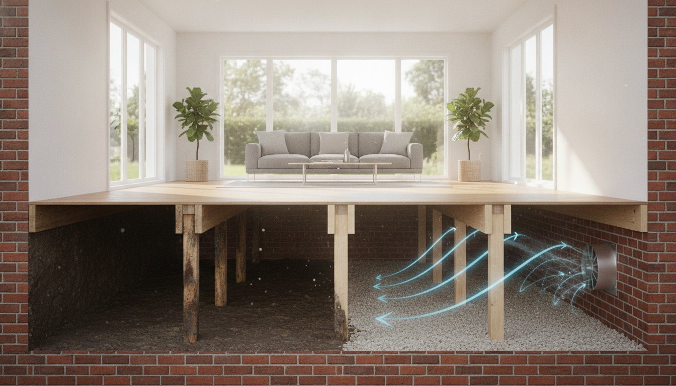 Subfloor Ventilation for Brick Homes: Australian Guide